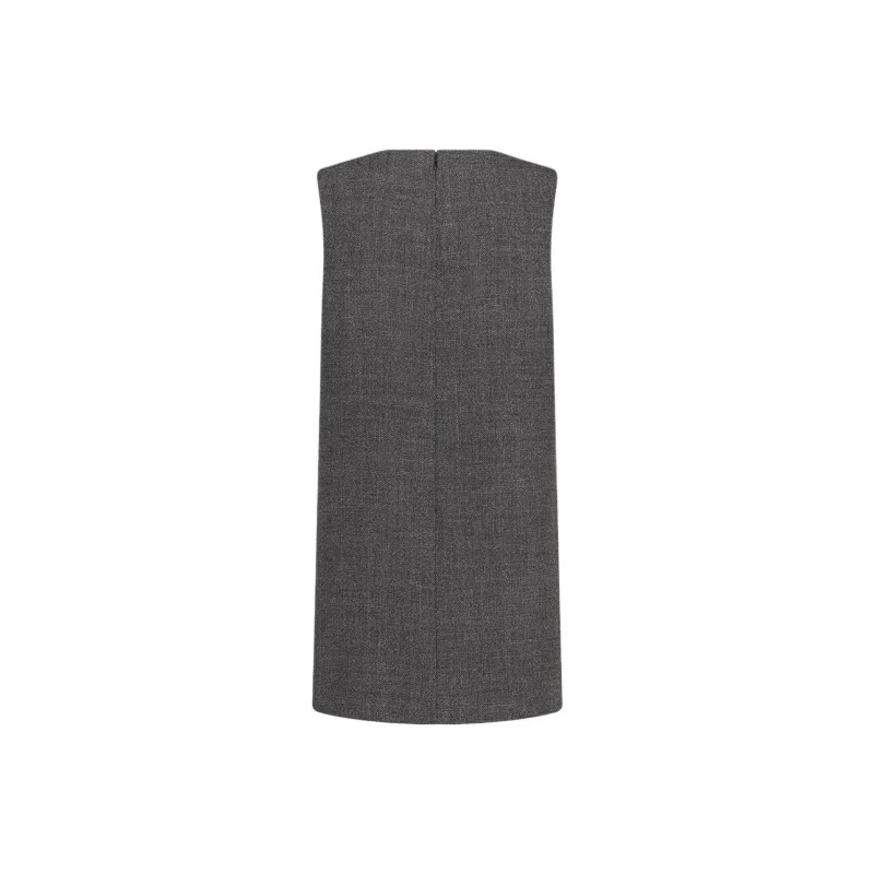 DIOR SS25 Sleeveless Dress Women's Gray-1