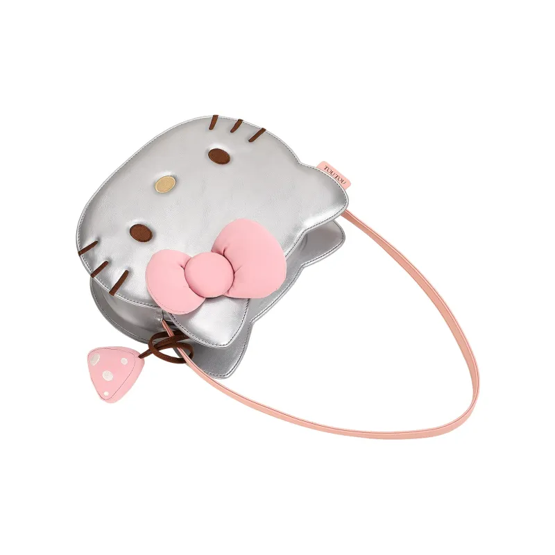 TOUTOU Hello Kitty Collaboration Hello Kitty Synthetic Leather Shoulder Bag Regular Women's Multicolor-3