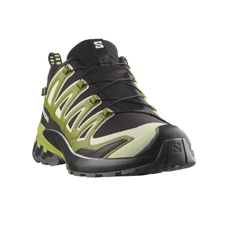 SALOMON XA Pro 3D V9 Anti Slip Wear Resistant Low Top Outdoor Shoes Men's Green-3