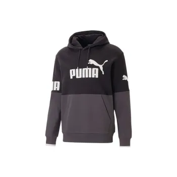 PUMA Sweatshirts Men Black Gray Color
