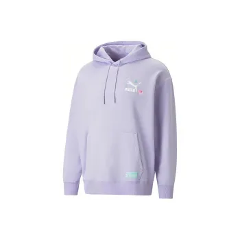 PUMA X SPONGEBOB Sweatshirts Unisex Light Purple
