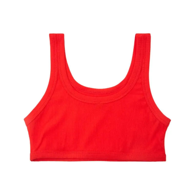 Baserange Ribbed Crop Top-1