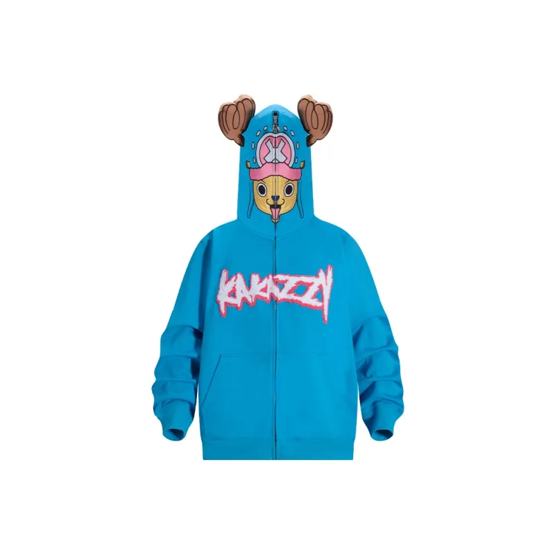 KAKAZZY Sweatshirts Unisex Sky Blue-0