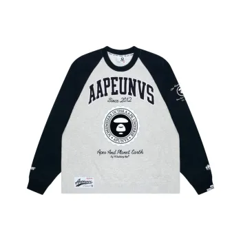 Aape Logo-print Crew-neck Sweatshirt