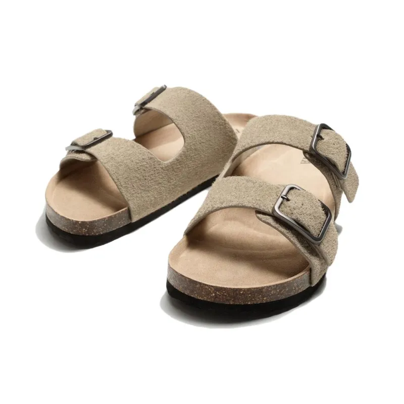 ZARA Slip Resistant Slide Slippers Men's Sandy Brown-2