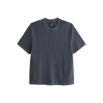 Abercrombie＆Fitch T Shirt Men's Navy Blue