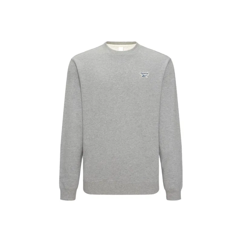 Reebok Sweatshirts Unisex Medium Heather Gray-0