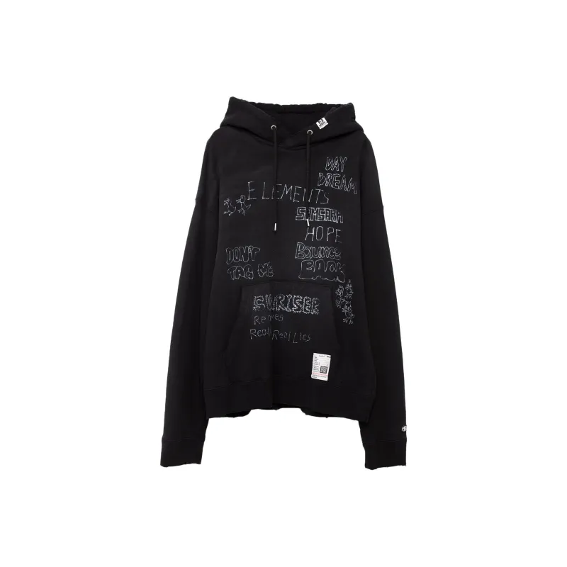Maison Mihara Yasuhiro Distressed Hoodie-0