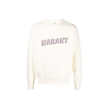 ISABEL MARANT Sweatshirts Men Vanilla