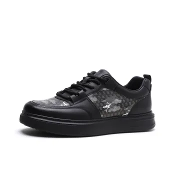 ELLE HOMME Low Top Skateboard Shoes Men's Black