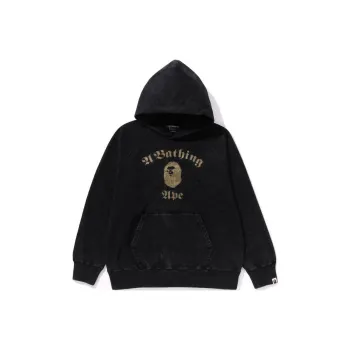 A BATHING APE Overdye Pullover Relaxed Fit Hoodie