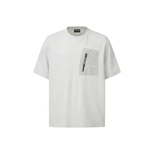 SALOMON UNI T Shirts Men Gray