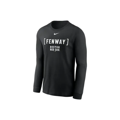 Nike Boston Red Sox Fashion Men's Nike Mlb Long Sleeve T Shirt