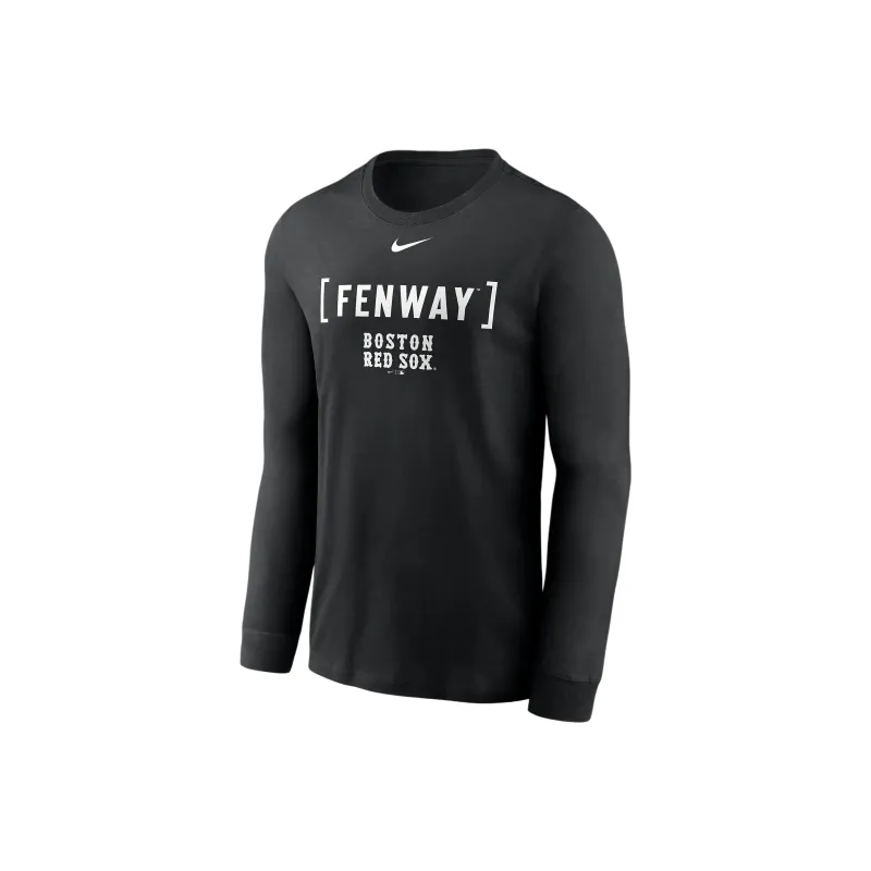 Nike Boston Red Sox Fashion Men's Nike Mlb Long Sleeve T Shirt-0