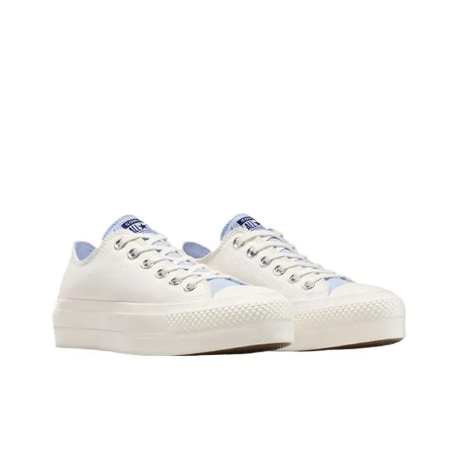Converse Women's Chuck Taylor All Star Lift Platform Low 'Color Pop Egret Blue Supermoon' Women's-2