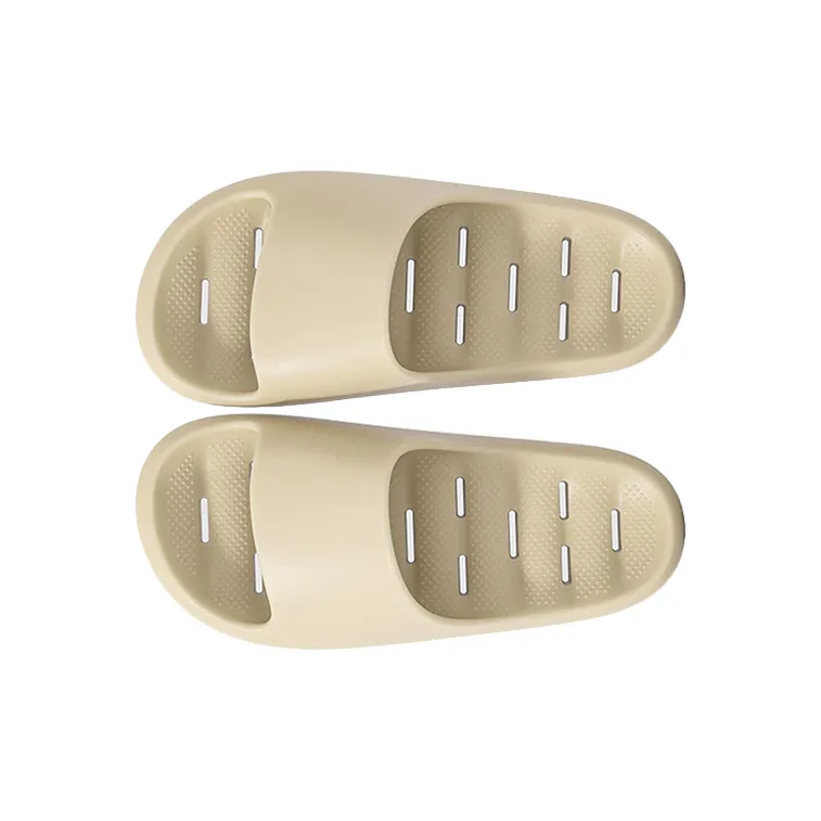 NANJIREN Bathing Slip Resistant Squashy And Bouncy Feeling Indoor Home Bathing Slippers For Men-3