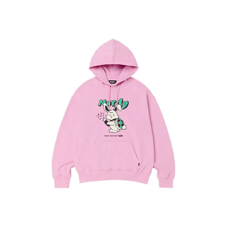 Nerdy Sweatshirts Unisex Pink-0