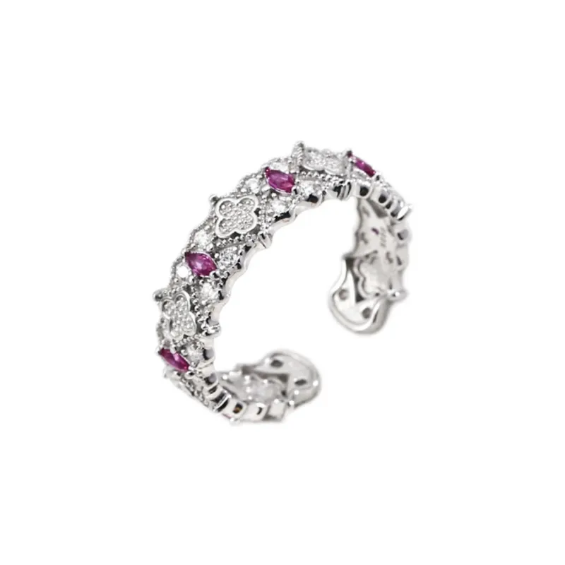 GL GEMLOVE S925 Silver Rings Women's-4