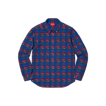 Supreme Rose Buffalo Plaid Shirt