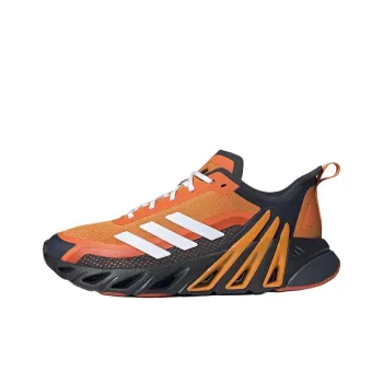 Adidas Anti Slip Wear Resistant Low Top Running Shoes Unisex Orange Black
