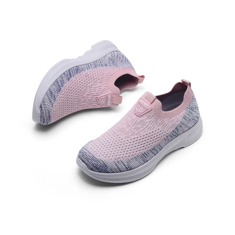 Strongman Casual Shoes Women's Low Top Black/Pink-9