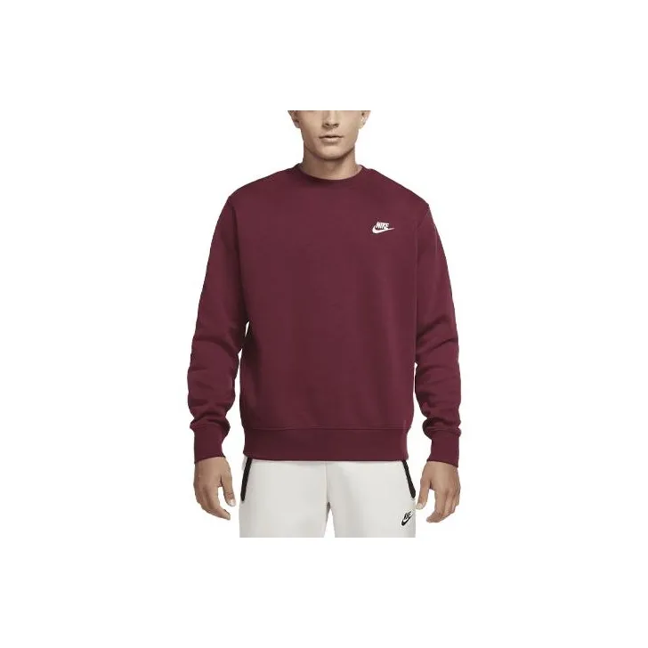 Nike Sweatshirts Men Burgundy-0