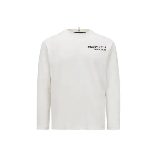 Moncler Grenoble Long Sleeved Logo Printed T Shirt