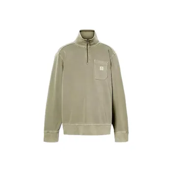 Timberland Garment Dye Quarter-Zip Sweatshirt Sweatshirt Men's Kassel Earthy