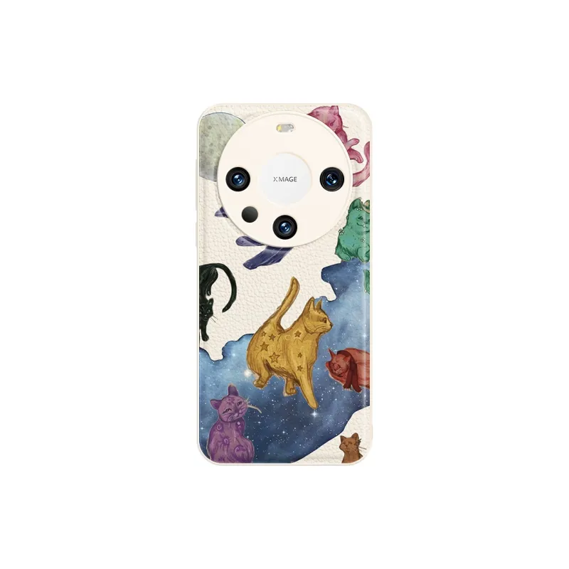 Small Bones Leather Material Phone Cases Trendy-0