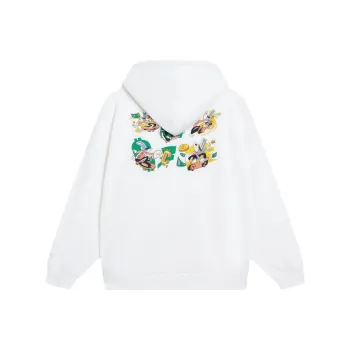 LiNing Sweatshirt Men's Marked Vertebral White