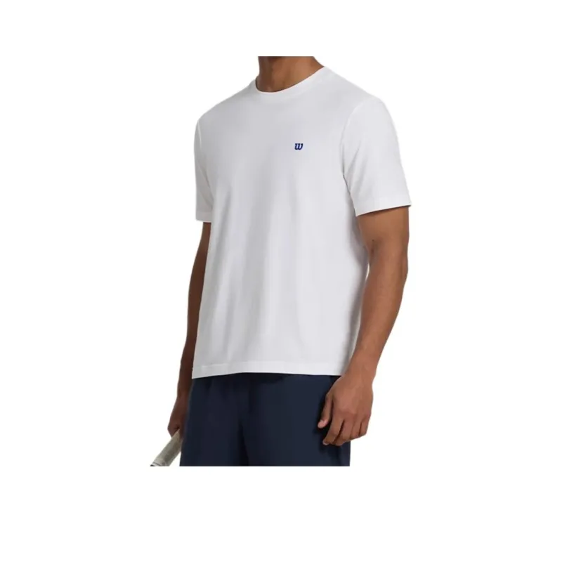 Wilson TENNIS T-Shirt Men's Bright White-0