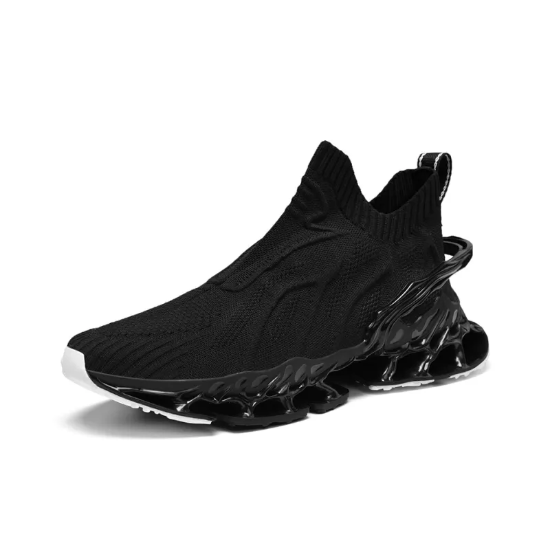 Jerden Smith Slip Resistant Moisture Wicking Height Increasing High Top Casual Shoes Men's-4