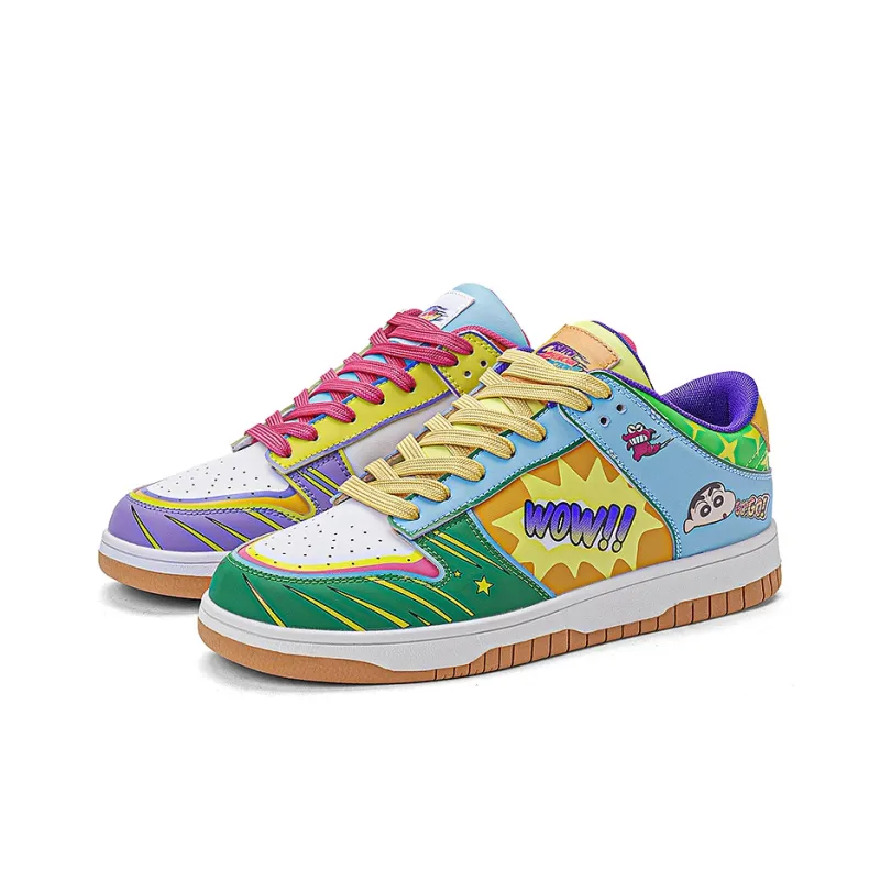 Crayon Shinchan Low Top Skateboard Shoes Gift Box Set-20