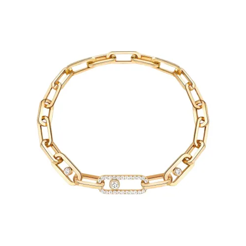 MESSIKA 18K Gold Diamond Bracelets Unisex Gold
