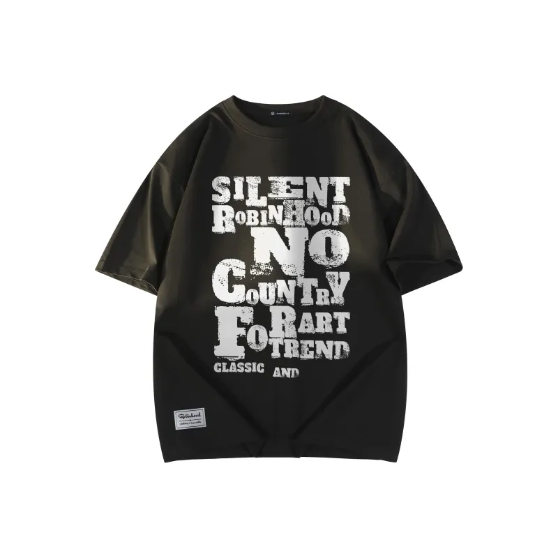 ROBINHOOD T Shirt Unisex Black Pink Text-2
