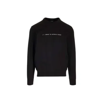 C.P.Company Graphic Printed Crewneck Sweatshirt