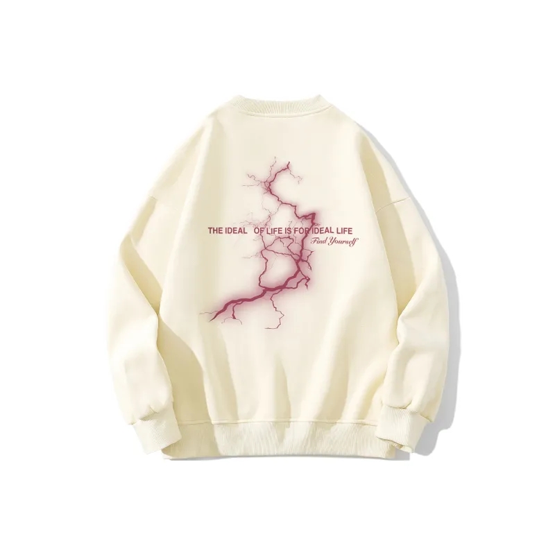 Find Yourself Sweatshirt Unisex White-4