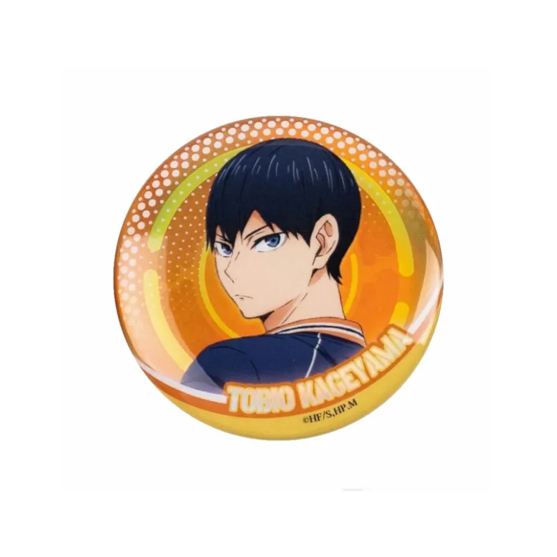 MOUXUYY Haikyuu!! Characters Laser Badge 58MM Hajime Iwaizumi, Shoyo Hinata, Tobio Kageyama, And Characters. Badges-4