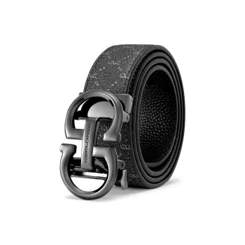 ROBERTA DI CAMERINO PVC Leather Belts Women's Black 3.45CM
