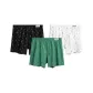 3 Pack (Black+White+Green)