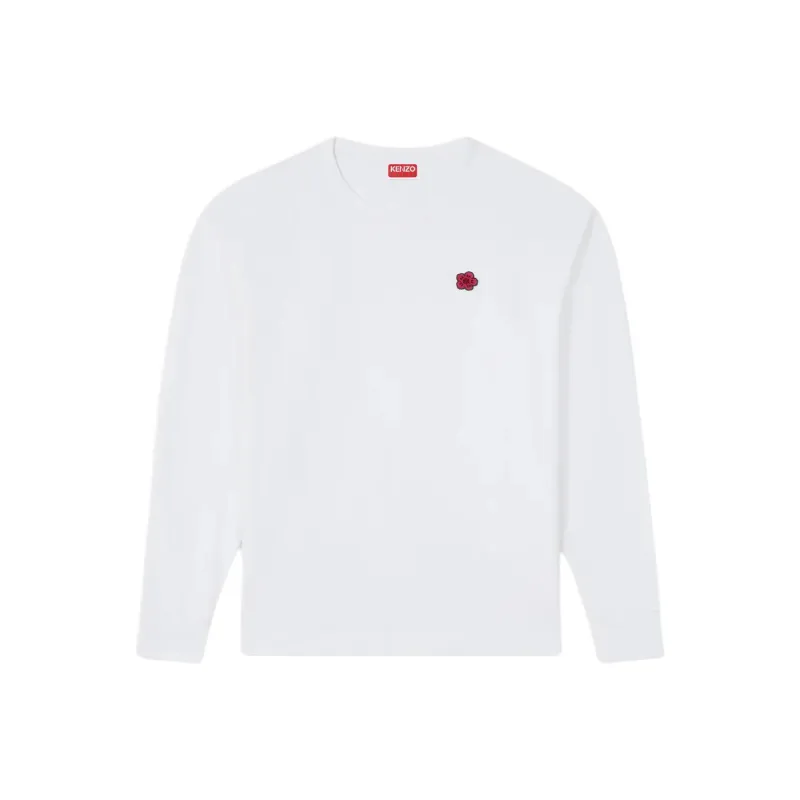 KENZO Boke Embroidered Long Sleeved T Shirt-0