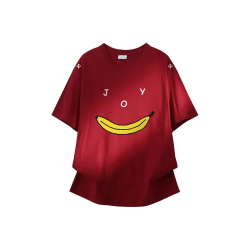 YOSICIL T Shirt Unisex Burgundy