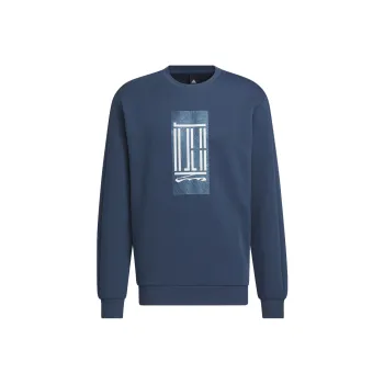 Adidas Wuji Series Sweatshirts Men Navy Blue