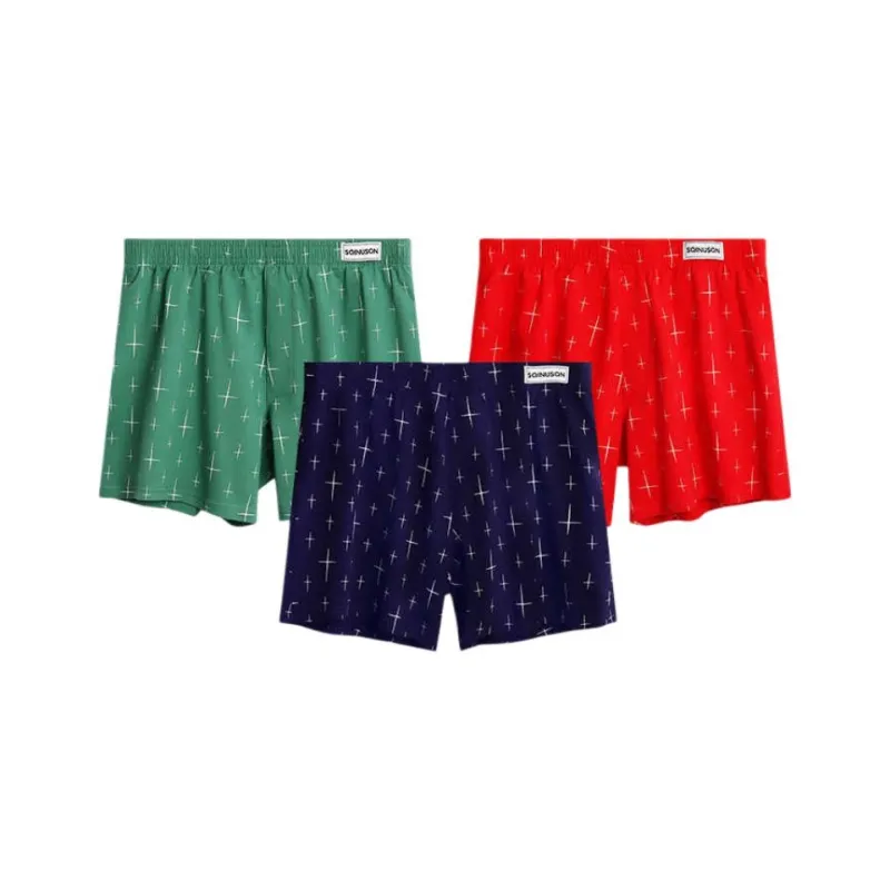 Sicily Boxer Shorts Men's 3 Pack-32