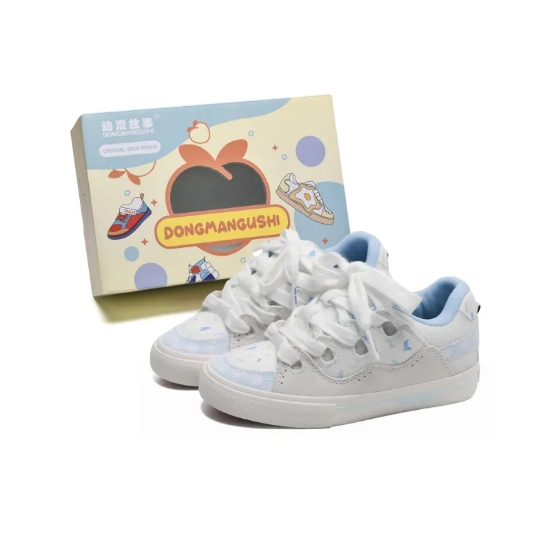 Anime Story Slip Resistant, Abrasion Resistant, Lightweight, Breathable Low Top Skateboard Shoes Unisex-17