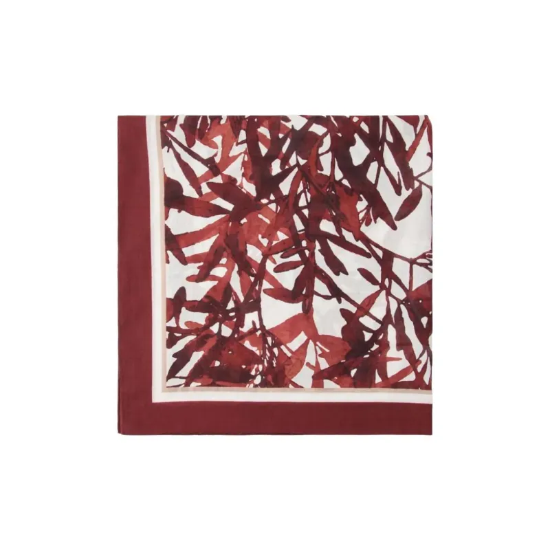 Brunello Cucinelli Fabric Knit Scarves Women's Red-0