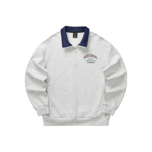 Skechers Sportlife Sweatshirt Unisex Light Heather Gray