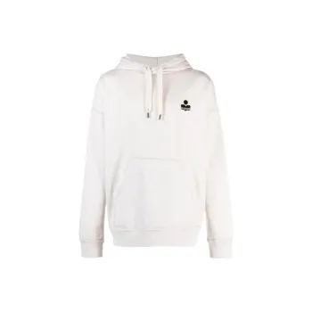 ISABEL MARANT Logo Embroidered Drawstring Hoodie