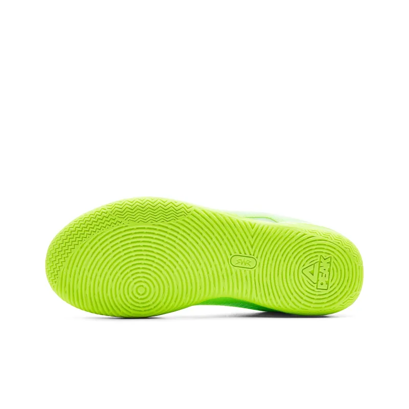 PEAK Cushioning, Slip Resistant, Abrasion Resistant, Coverage, Rebound Low Top Basketball Shoes Men's Shimmery Green-5