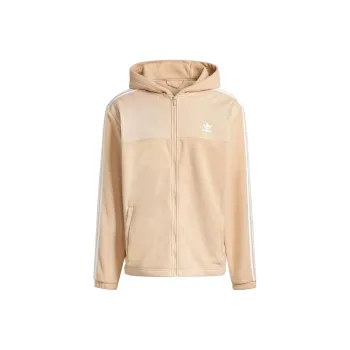 Adidas Originals Adicolor 3 Stripes Teddy Fleece Hoodie
